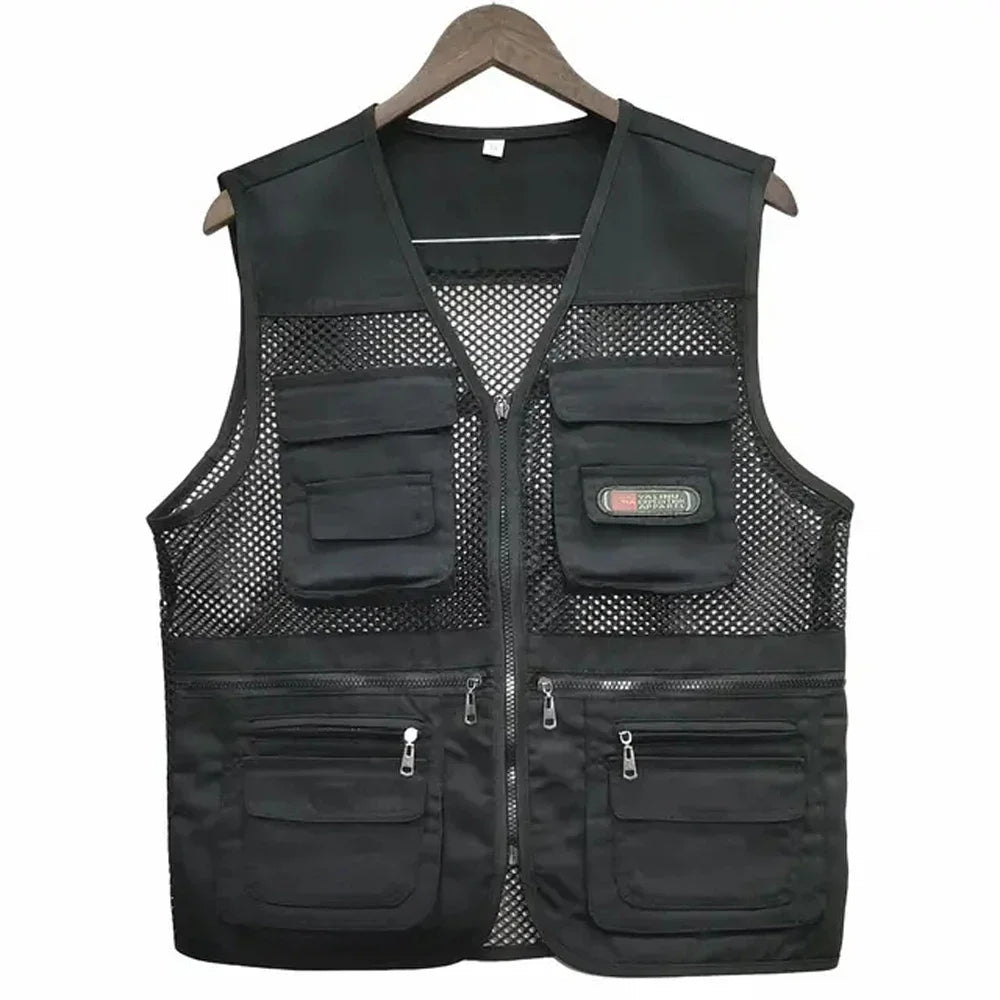Breathable Summer Mesh Vest For Photography Fishing And Outdoor Activities