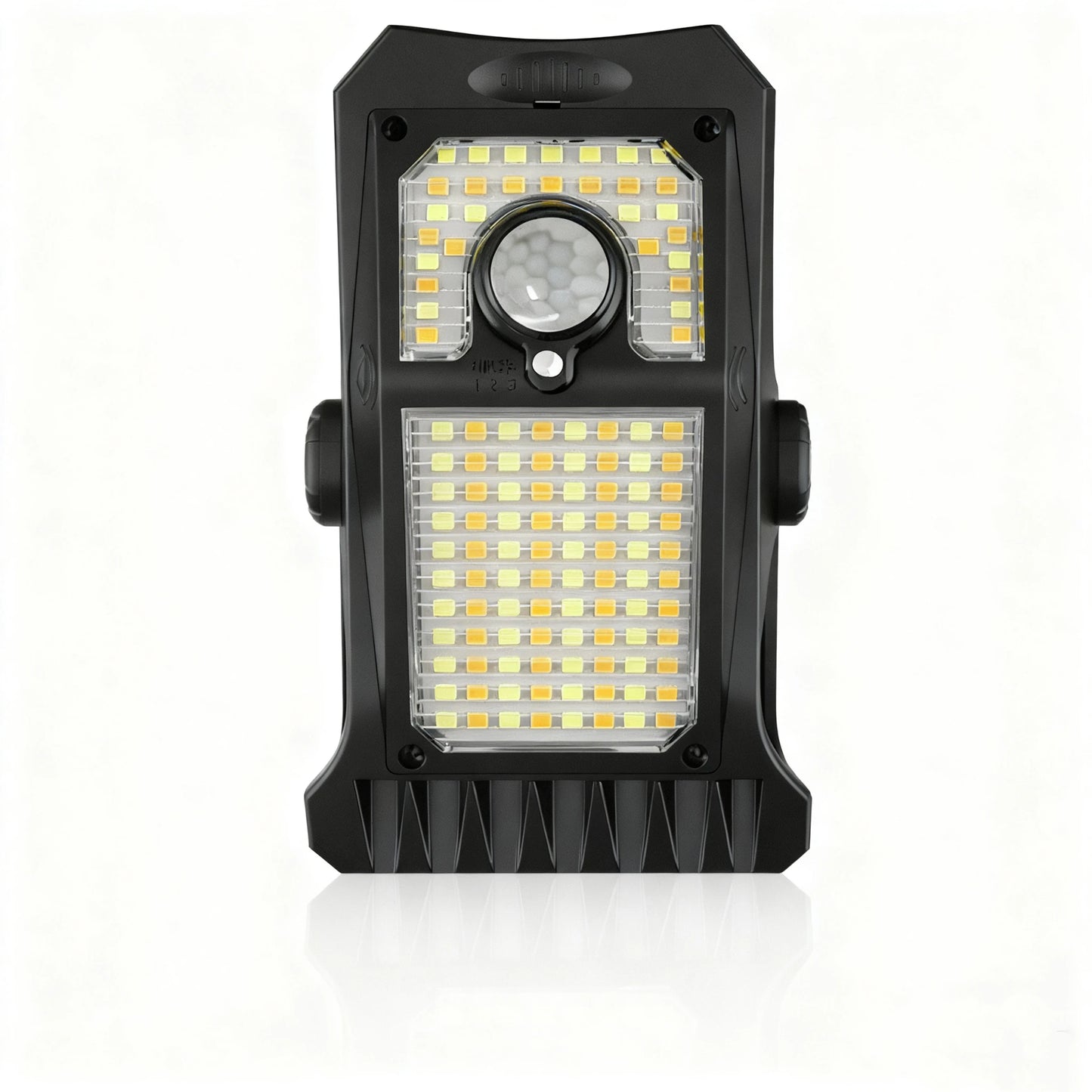 118LED USB Solar Clip Lights With Motion Sensor Remote Control
