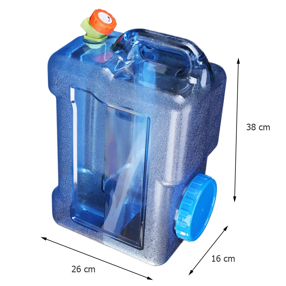 Portable Water Jug With Spigot For Camping And Hiking
