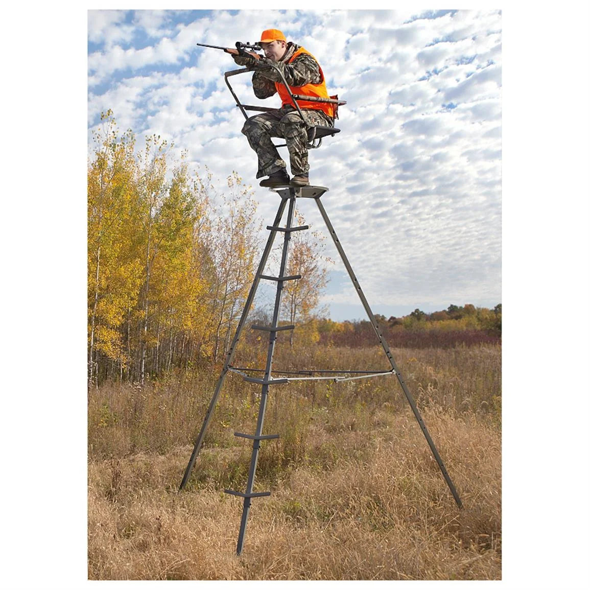 12' Tripod Deer Stand